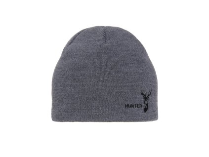 Męska czapka zimowa szary