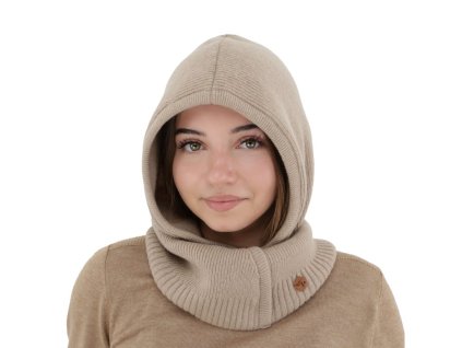 Kominiarka damska beżowa