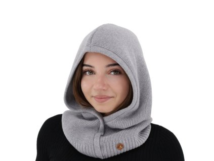 Kominiarka damska szary