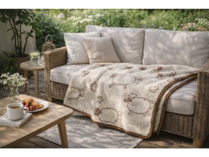 Koc z owczej wełny 004