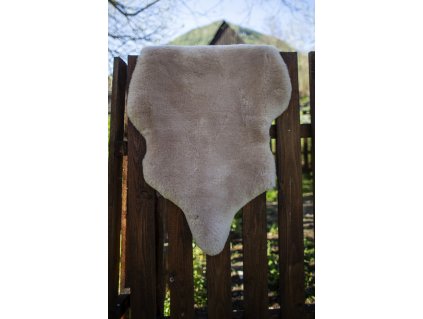 Skóra owcza strzyżona, beżowa