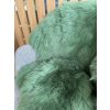 Skóra owcza zielony