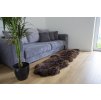 Ovčja koža double rjava 180x65 cm
