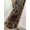 Ovčja koža double rjava 180x65 cm