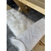 Ovčja koža double bela 180x65 cm