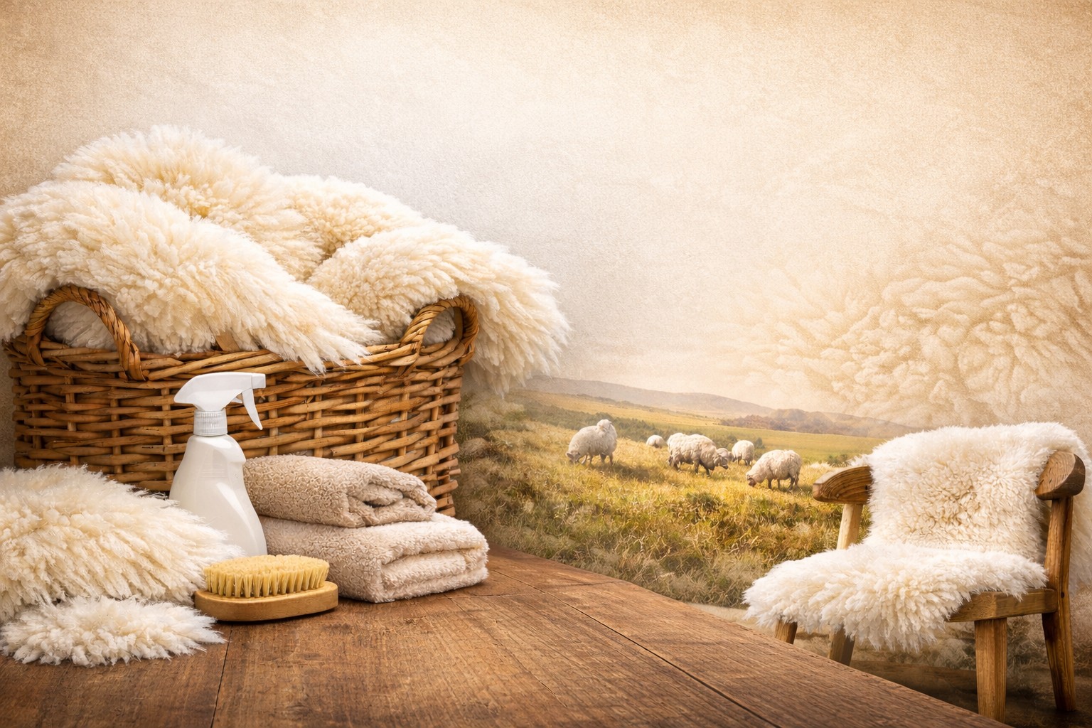 Ako sa starať o ovčie kožušiny – kompletný návod na čistenie a údržbu