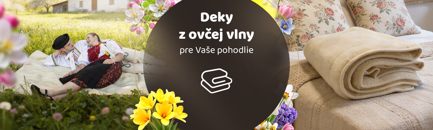 Deky z ovčej vlny