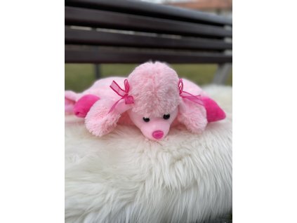Plyšová ovečka ružová