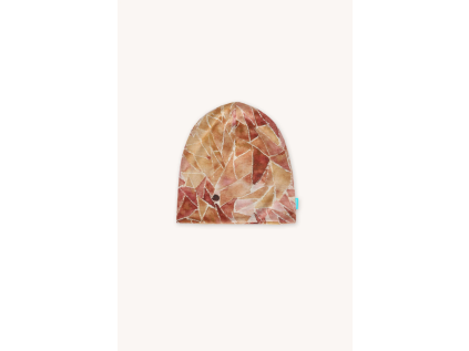 czapka dla dzieci z welny merino ginger gorpcore 1