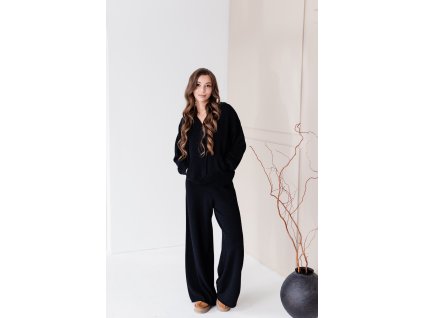KAYA Knitted Pants Black