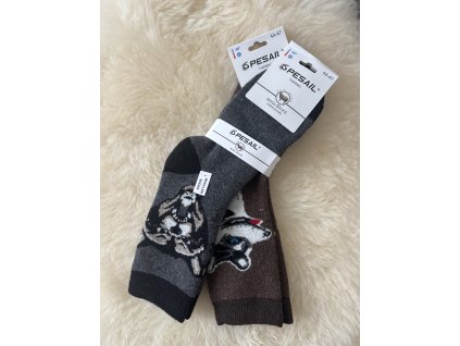 Pánske vlnené ponožky,2 páry