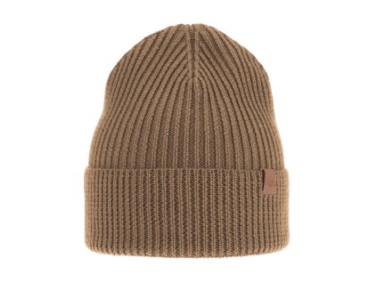 slo pm Damska zimni ciapka camel 100 merino vlnena Isla 15267 7