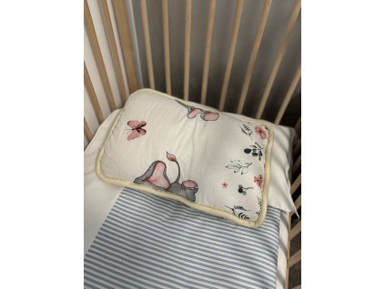 Detský vankúš z ovčej vlny 45x30 cm