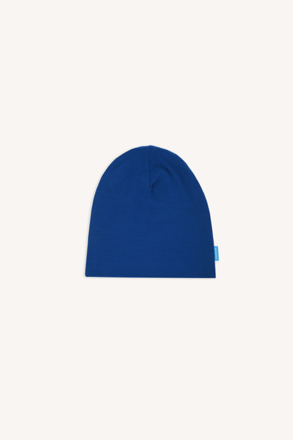 E-shop Merino čiapka tenká detská – kobaltová (135 g)