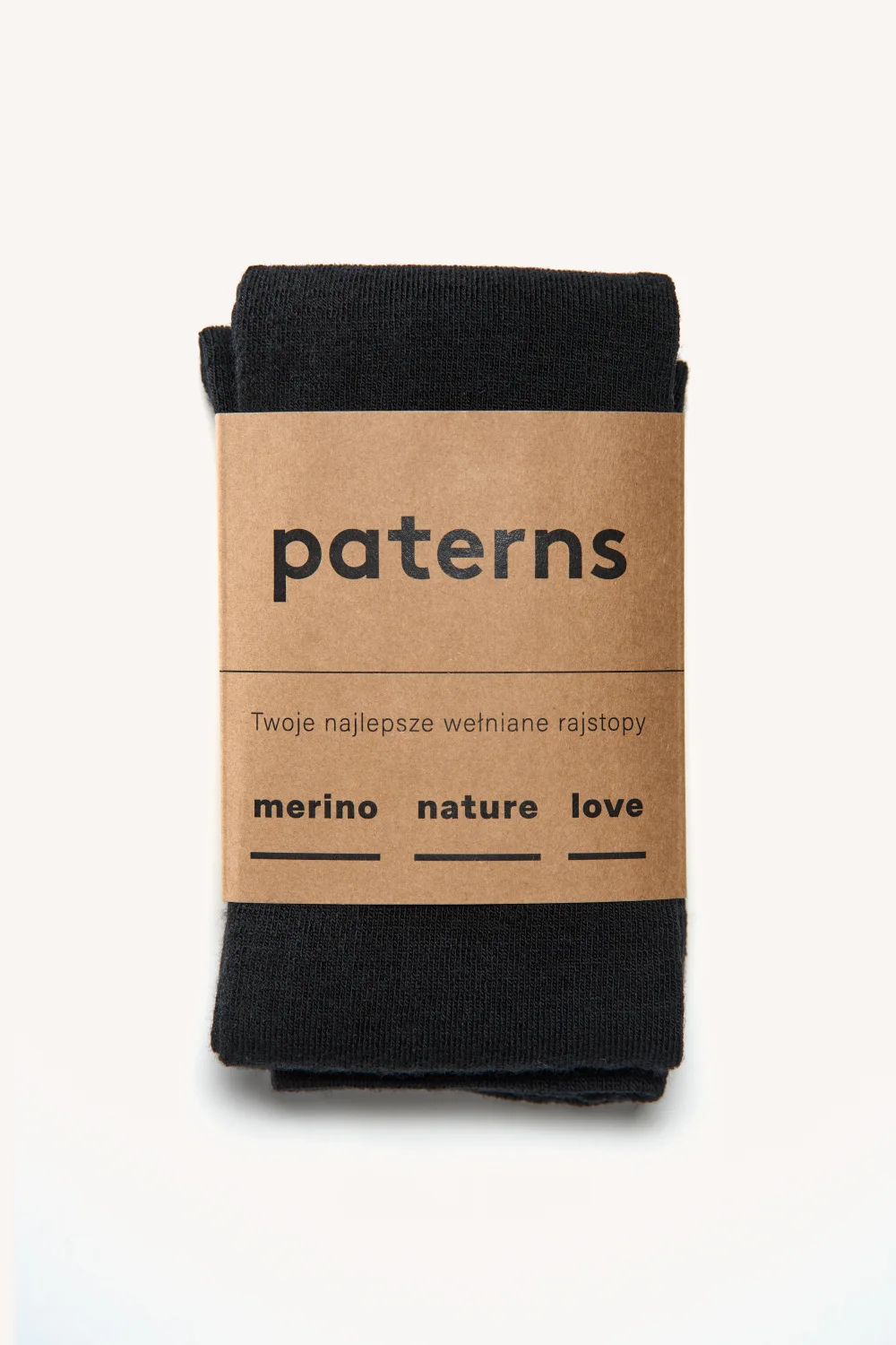 E-shop Merino pančuchy – čierne (200 DEN) Veľkosť: L