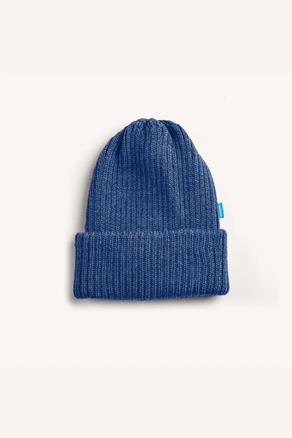 E-shop Merino čiapka rebrovaná – tmavomodrá
