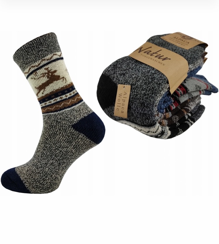 Pánske ponožky ALPACA 95% 3kusy