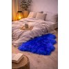 Ovčia kožušina modrá