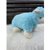 Plyšová ovečka modrá