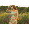 Merino tričko active s stojáčkem dámské – summer gorpcore (135 g) (Veľkosť XL)