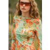 Merino tričko active s stojáčkem dámské – summer gorpcore (135 g) (Veľkosť XL)