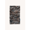 komin z welny merino cienki zebra 1