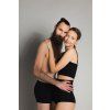 Merino termo boxerky pánske – čierne (135 g) (Veľkosť S)