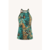 Merino tank top dámsky – green gorpcore (135 g) (Veľkosť S)