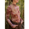 Merino tričko active so stojáčikom dámske – ginger gorpcore (135 g) (Veľkosť S)