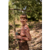 Merino tričko active so stojáčikom dámske – ginger gorpcore (135 g) (Veľkosť S)