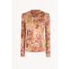 Merino tričko active so stojáčikom dámske – ginger gorpcore (135 g) (Veľkosť S)