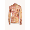Merino tričko active so stojáčikom dámske – ginger gorpcore (135 g) (Veľkosť S)