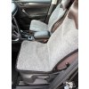 Podsedák do auta z ovčej vlny 100x48 cm