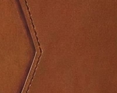 Eduard Buttero — koňaková kůže, hnědá nit
