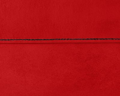 Pouzdro na notebook a tablet — červená kůže, černá nit