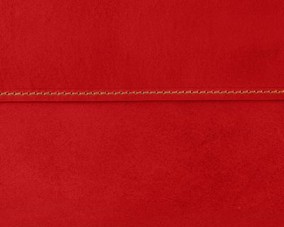 Pouzdro na notebook a tablet — červená kůže, koňaková nit