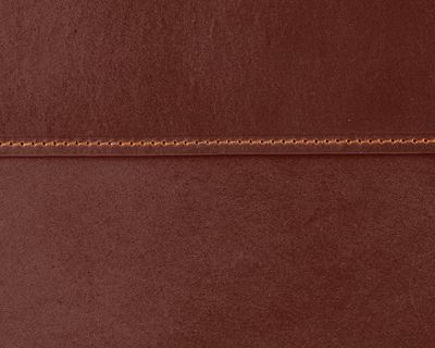 Pouzdro na notebook a tablet — hnědá kůže, koňaková nit