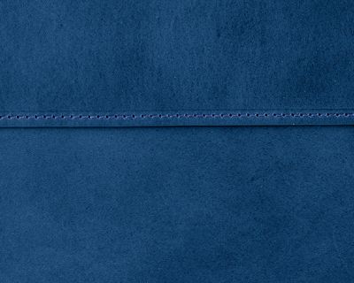 Pouzdro na notebook a tablet — modrá kůže, modrá nit