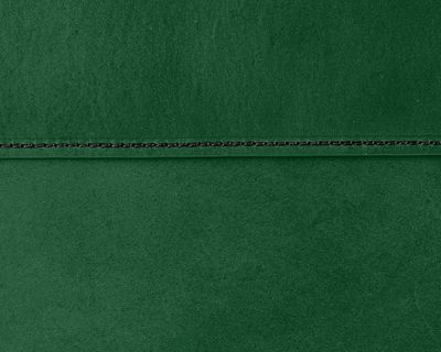 Pouzdro na notebook a tablet — zelená kůže, černá nit