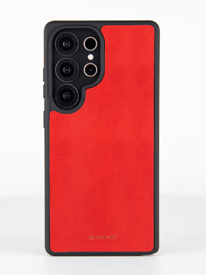 SamsungS25Ultra cervena