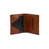 Henry peněženka - hnědá  Pánská kožená kompaktní peněženka