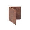 Henry peněženka Pueblo - tmavší hnědá  Pánská kožená kompaktní peněženka