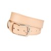 Mia opasek široký - pudrový  Dámský opasek do jeansů