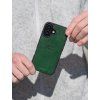 Apple Kožený kryt na telefon s Magsafe - zelený  Vhodný pro modely Apple iPhone řad 15, 16 a 17