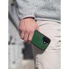 Apple Kožený kryt na telefon s Magsafe - zelený  Vhodný pro modely Apple iPhone řad 15, 16 a 17