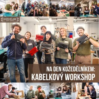 👉 Na den Kožedělníkem: Vyrobte si kabelku vlastníma rukama! 💪 Ohledně Opaskových Workshopů jsem tu už psal, nyní tu máme...