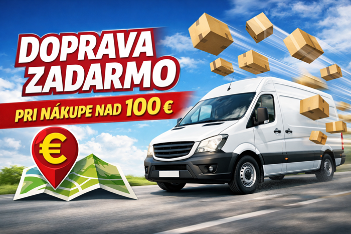 Doprava zdarma od 100 eur