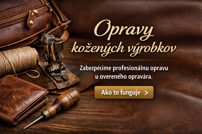 oprava kožených výrobkov