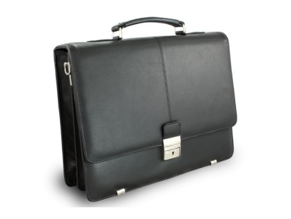 cierna kozena aktovka s dvoma velkymi vnutornymi priehradkami 112 6003a 60