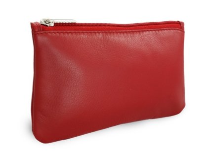 cervena damska kozena etue 611 0023 31